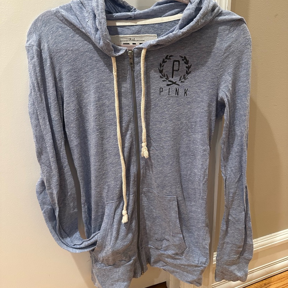 PINK Victoria's Secret Blue Hoodie